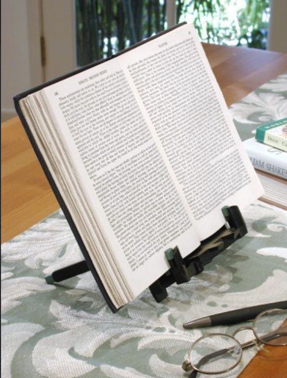 Comfort-Enhancing Book Holders 