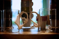 Glassy Porcelain Baroque Mugs Image 6