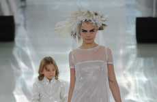 Sneaker-Infused Lace Couture