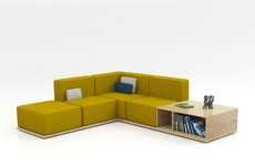 Cubby-Integrated Couches