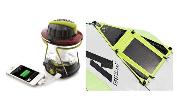Device-Chaging Outdoor Lanterns