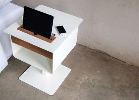 Tablet Stand Side Tables : Nomad Nightstand