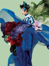 Exploding Botanical Fashion Ads Image 3