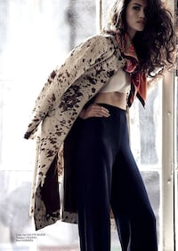 Contemporary Couture Coat Photography Image 3