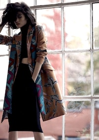Contemporary Couture Coat Photography Image 4
