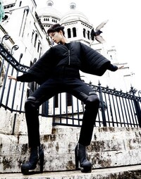 Gothic Parisian Photoshoots Image 2