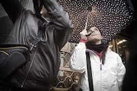 Tragic Landmark Tourist Portraits Image 2