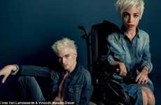 Wheelchair-Bound Model Fashion Ads