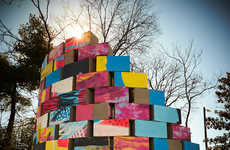 Cinder Block Street Art