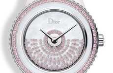 Posh Pink Studded Timepieces