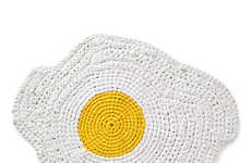 Crocheted Breakfast Rugs