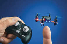 Finger-Size Quadcopters