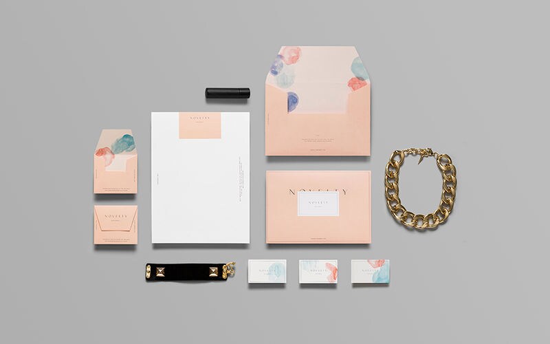Pastel-Infused Boutique Branding