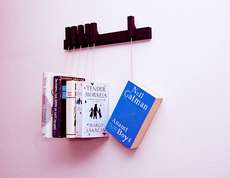 Hanging Book Racks: This Clever Book Rack Shows Off Your Collection ...