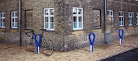Rounded Rubber Bicycle Racks Image 4