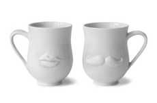 Quirky Coupled Ceramic Mugs