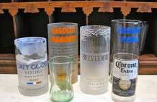Crafty Alcohol Bottle Glasses