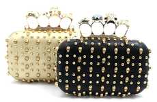Rocking Skull Knuckleduster Purses