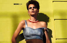 Crop Top Couture Editorials
