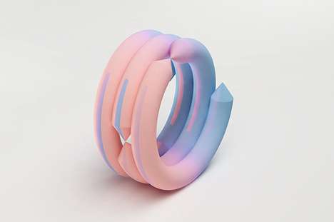 Colorful Chalk-Like Jewelry