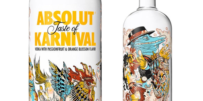 Surreal Carnival Vodka Branding