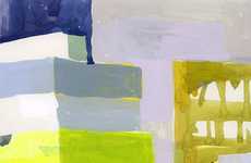 Textured Colorblocked Paintings