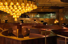 Glamorous Honeycomb Eateries