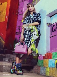 Flirty Feminine Streetwear Image 6