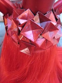 Spiked Wig-Wearing Heels Image 5