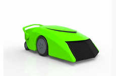 Sustainable Grass-Powered Lawnmowers
