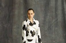 Bold Cow-Printed Couture