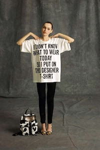 Bold Cow-Printed Couture Image 2