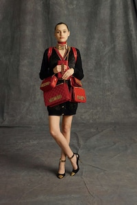 Bold Cow-Printed Couture Image 3