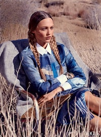 Earthy Western-Inspired Fashion Image 3