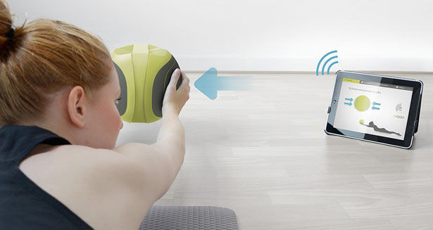 Tablet-Synced Exercise Equipment