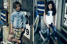 Distressed Vintage Child Couture