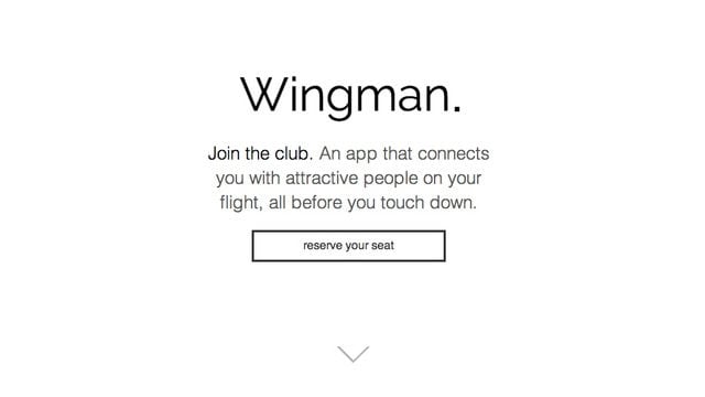 Flirtatious In-Flight Apps