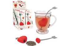 Heart-Themed Tea Mixers