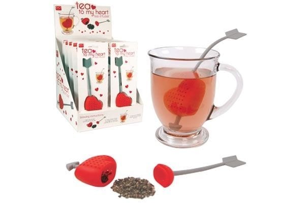 Heart-Themed Tea Mixers