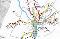 Topographically Accurate Transit Maps