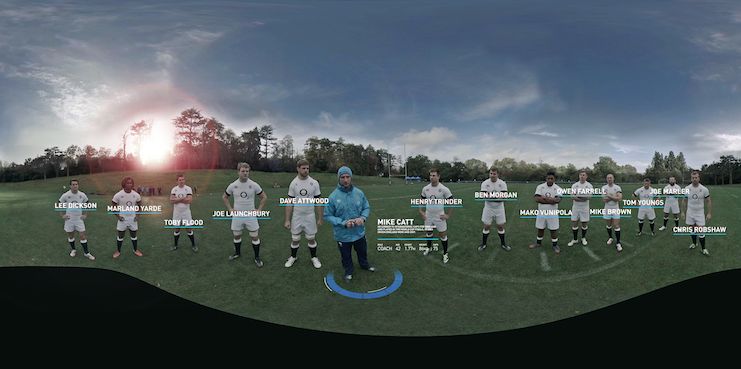 Virtual Rugby Training Experiences
