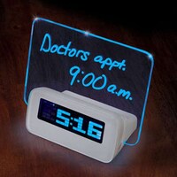 Illuminated Dry-Erase Clocks