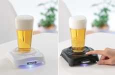 Beer Lather-Generating Devices
