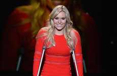 Inspiring Red Runway Shows