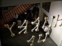 Bones as 3D Typography Image 3
