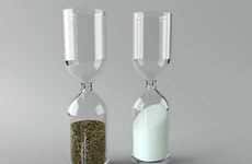 Hourglass Salt and Pepper Shakers