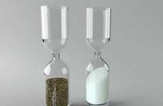 Hourglass Salt and Pepper Shakers