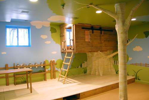 Indoor Treehouses