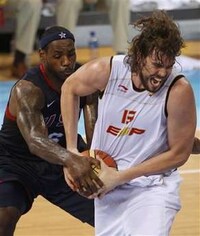 American Basketball is Gold again, Redeem Team Beats tough Spanish Team 118-107 Image 6