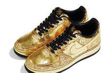 Gold Olympic Sneakers